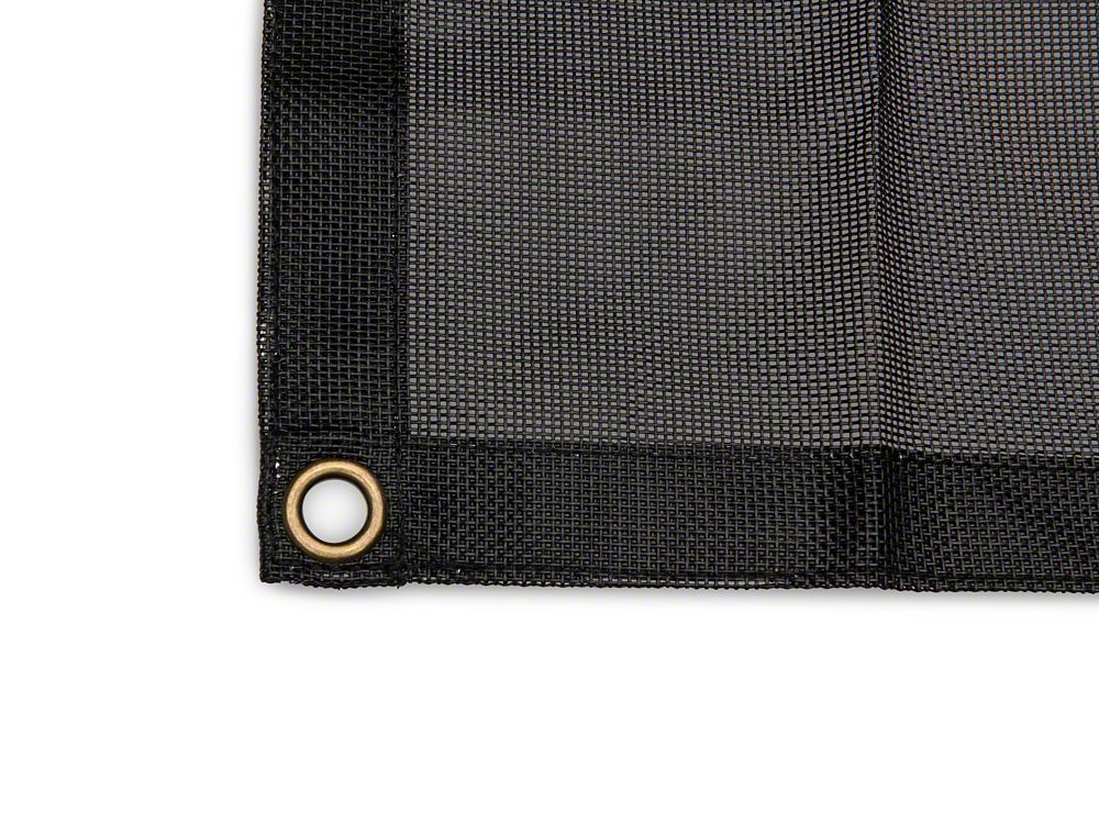 TruShield Full Width Mesh Bikini Top; Black (97-06 Jeep Wrangler TJ)