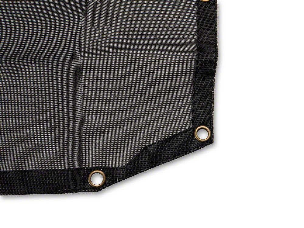 TruShield Mesh Sun Shade; Front and Rear (18-23 Jeep Wrangler JL 4-Door)