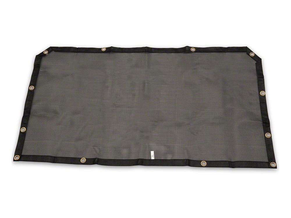 TruShield Mesh Sun Shade; Front (18-23 Jeep Wrangler JL 4-Door)