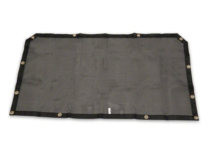 TruShield Mesh Sun Shade; Front (18-23 Jeep Wrangler JL 4-Door)