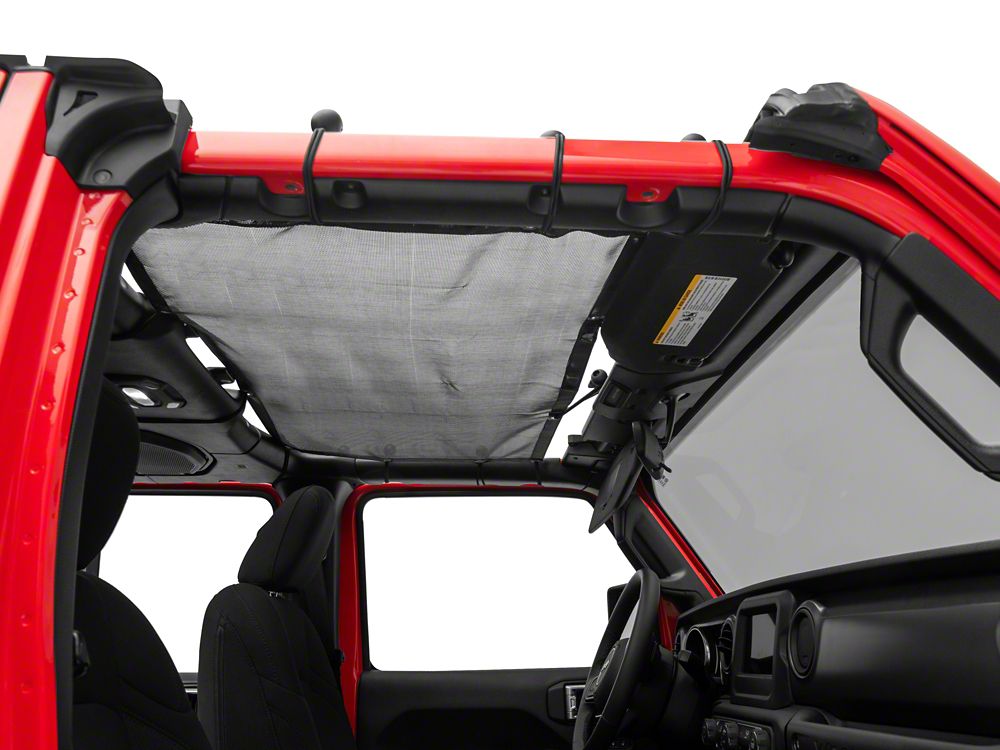 TruShield Mesh Sun Shade; Front (18-23 Jeep Wrangler JL 4-Door)