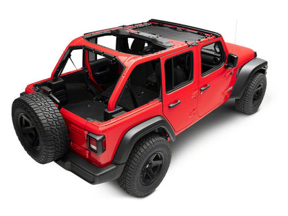 TruShield Mesh Sun Shade; Front (18-23 Jeep Wrangler JL 4-Door)