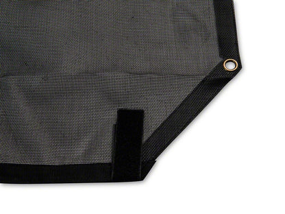 TruShield Mesh Shade Top; Black (07-18 Jeep Wrangler JK 4-Door)