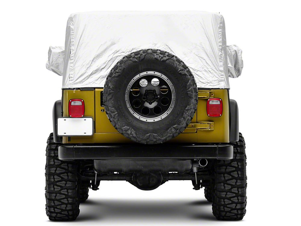 TruShield Water Resistant Cab Cover (76-06 Jeep CJ7, Wrangler YJ & TJ, Excluding Unlimited)