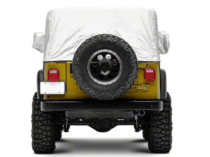 TruShield Water Resistant Cab Cover (76-06 Jeep CJ7, Wrangler YJ & TJ, Excluding Unlimited)