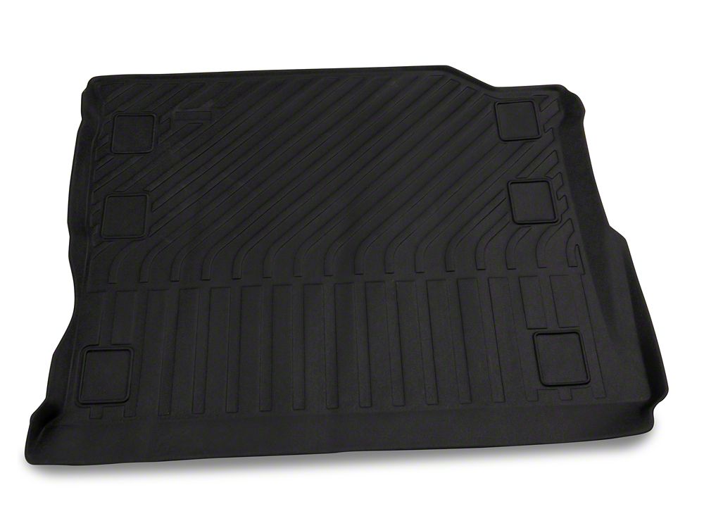 TruShield Precision Molded Cargo Liner; Black (18-25 Jeep Wrangler JL 4-Door, Excluding 4xe)