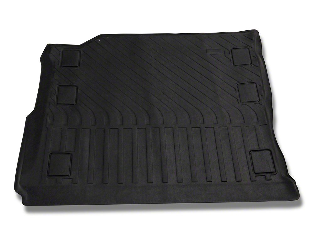 TruShield Precision Molded Cargo Liner; Black (18-25 Jeep Wrangler JL 4-Door, Excluding 4xe)