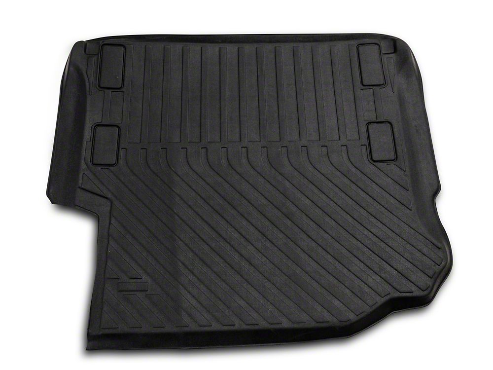 TruShield Precision Molded Cargo Liner; Black (11-18 Jeep Wrangler JK 4-Door)