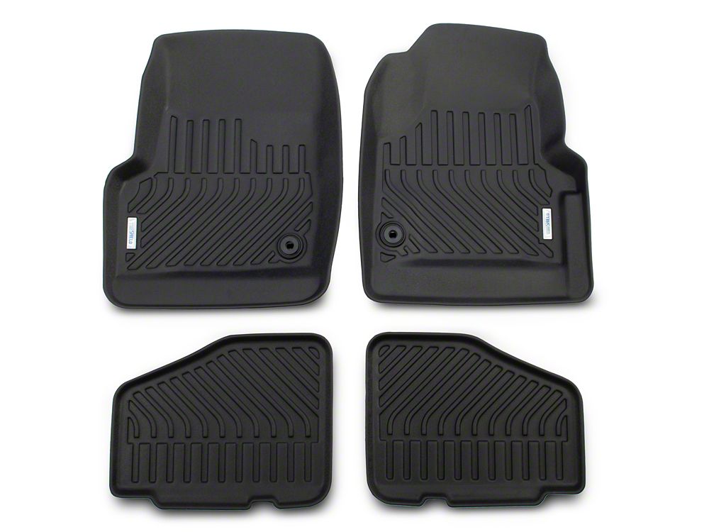TruShield Precision Molded Floor Liners; Front and Rear (97-06 Jeep Wrangler TJ)