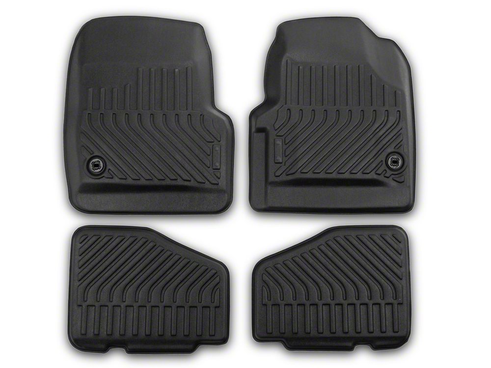 TruShield Precision Molded Floor Liners; Front and Rear (97-06 Jeep Wrangler TJ)