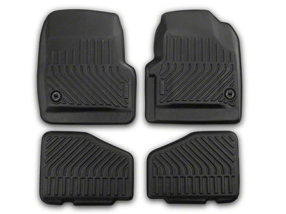TruShield Precision Molded Floor Liners; Front and Rear (97-06 Jeep Wrangler TJ)