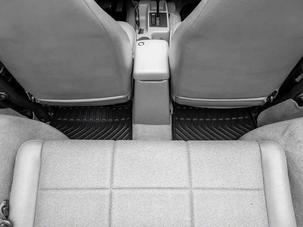 TruShield Precision Molded Floor Liners; Front and Rear (97-06 Jeep Wrangler TJ)