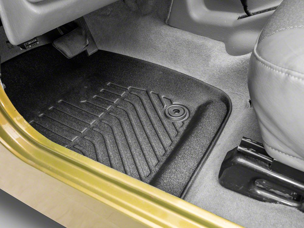 TruShield Precision Molded Floor Liners; Front (97-06 Jeep Wrangler TJ)