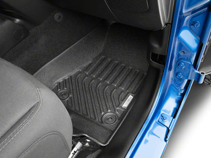 TruShield Precision Molded Front Floor Liners; Black (20-25 Jeep Gladiator JT)