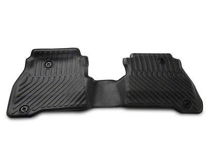 TruShield Precision Molded Rear Floor Liner; Black (20-25 Jeep Gladiator JT)