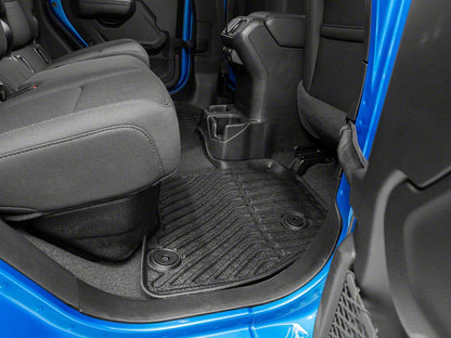 TruShield Precision Molded Rear Floor Liner; Black (20-25 Jeep Gladiator JT)