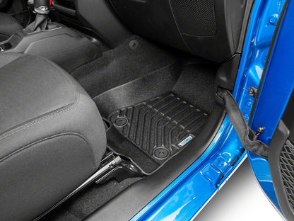 TruShield Precision Molded Front and Rear Floor Liners; Black (20-25 Jeep Gladiator JT)