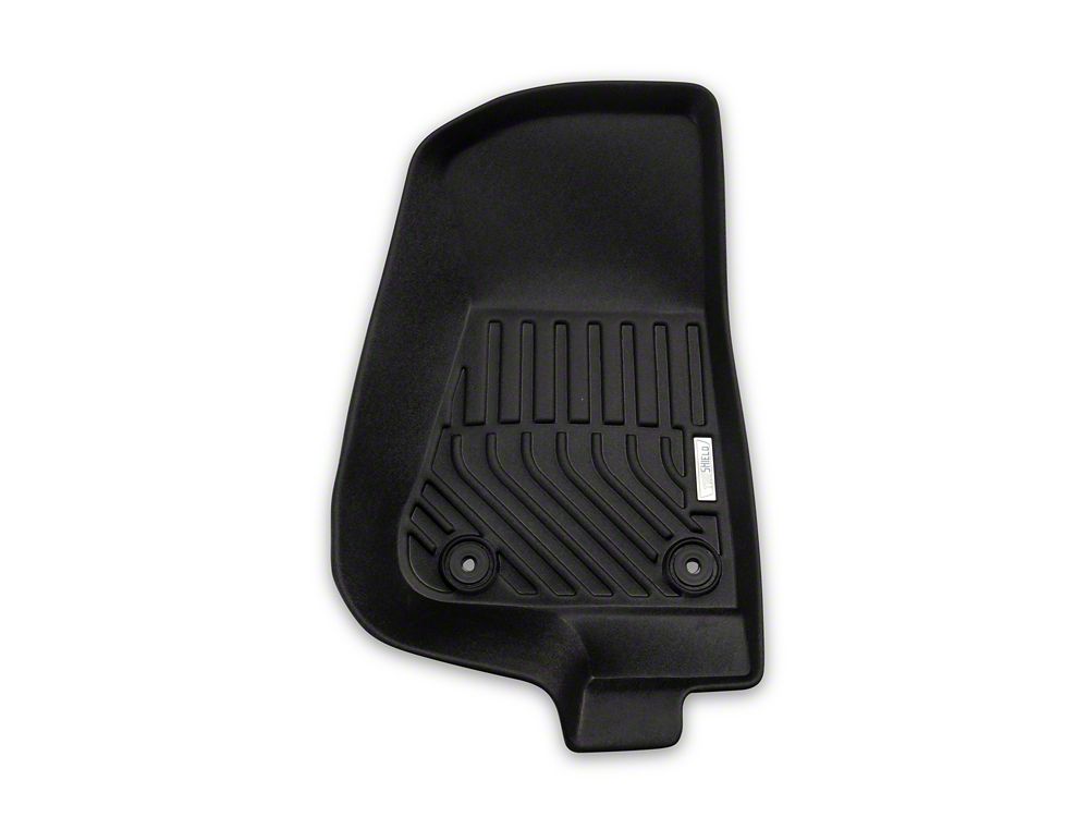 TruShield Precision Molded Front and Rear Floor Liners; Black (20-25 Jeep Gladiator JT)