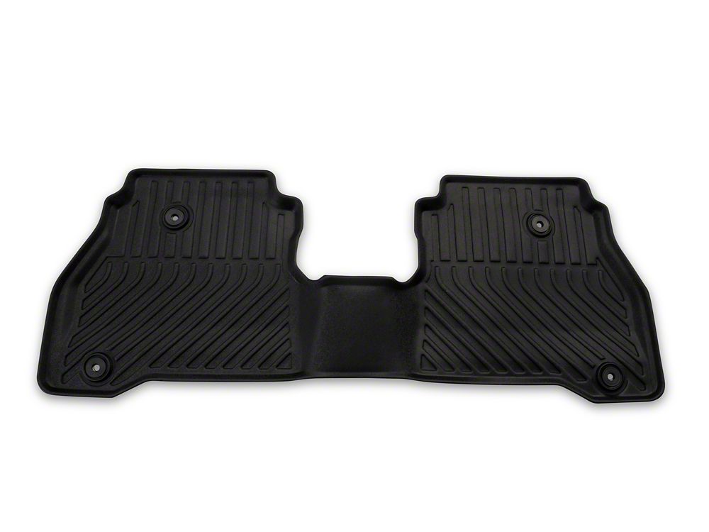 TruShield Precision Molded Front and Rear Floor Liners; Black (20-25 Jeep Gladiator JT)