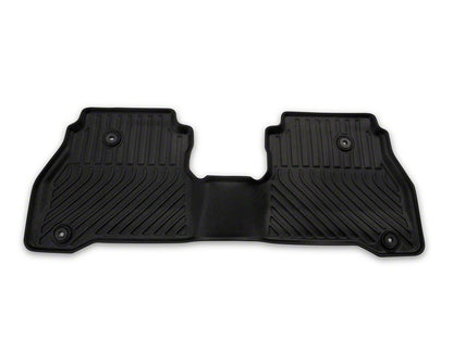 TruShield Precision Molded Front and Rear Floor Liners; Black (20-25 Jeep Gladiator JT)