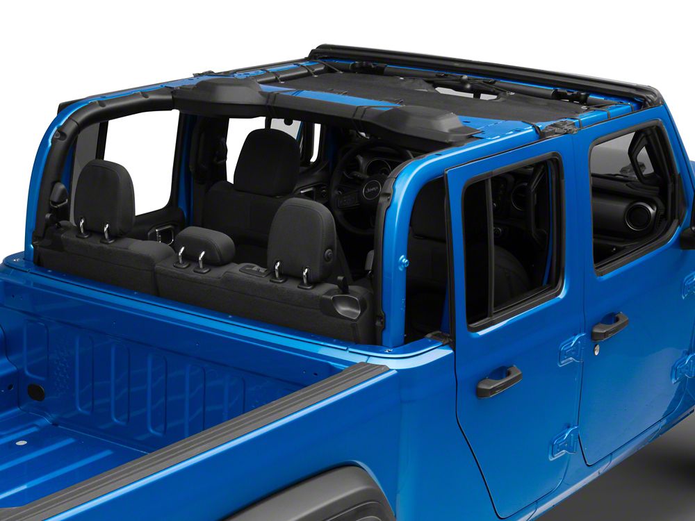 TruShield Mesh Sun Shade; Front (20-23 Jeep Gladiator JT)