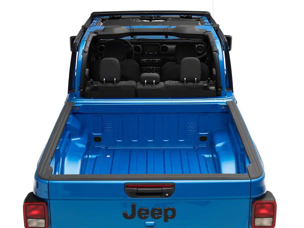 TruShield Mesh Sun Shade; Front (20-23 Jeep Gladiator JT)