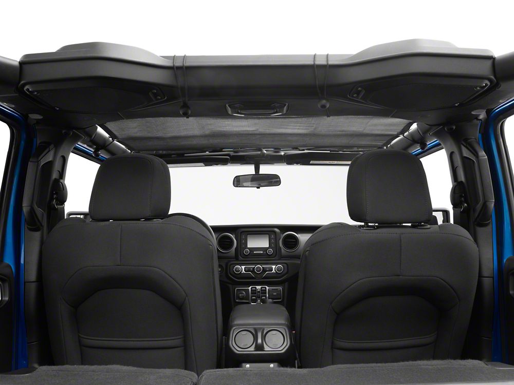 TruShield Mesh Sun Shade; Front (20-23 Jeep Gladiator JT)
