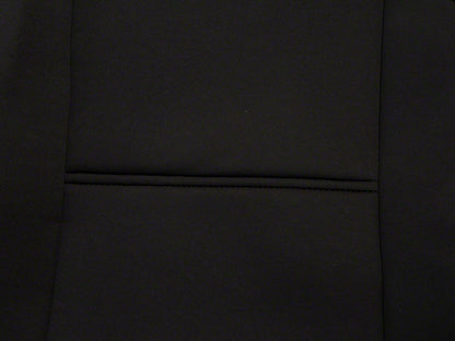 TruShield Neoprene Front and Rear Seat Covers; Black (20-25 Jeep Gladiator JT w/ Rear Cup Holder)
