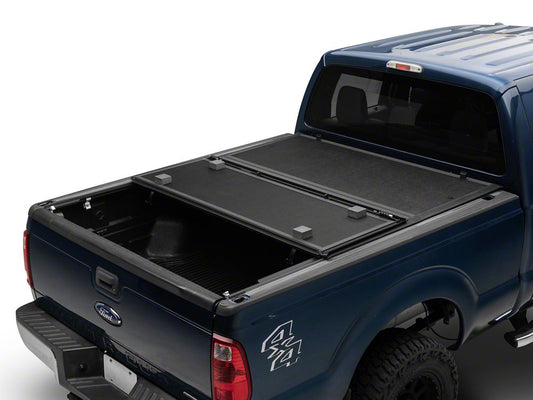 TruShield Low Profile Hard Tri-Fold Tonneau Cover (11-16 F-250 Super Duty w/ 6-3/4-Foot Bed)