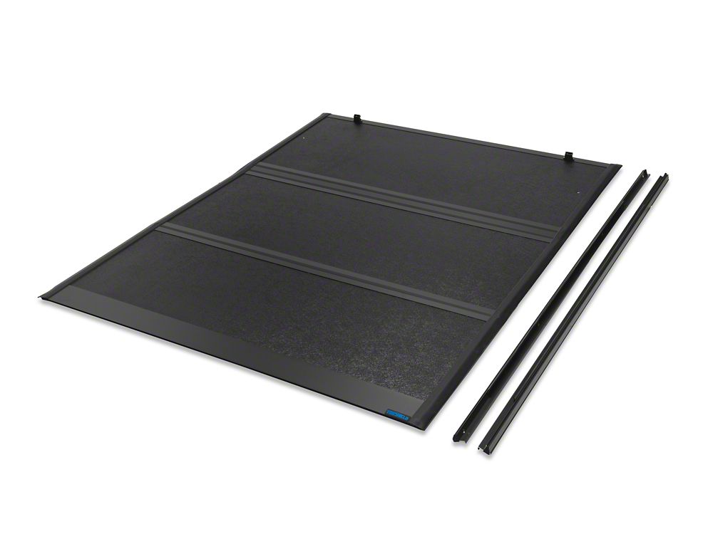 TruShield Low Profile Hard Tri-Fold Tonneau Cover (20-24 Silverado 3500 HD w/ 6.90-Foot Standard Box)