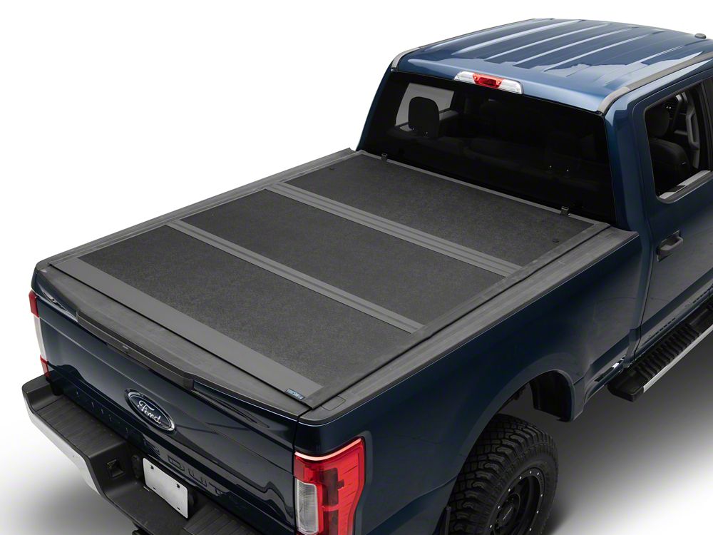TruShield Low Profile Hard Tri-Fold Tonneau Cover (17-26 F-350 Super Duty w/ 6-3/4-Foot Bed)