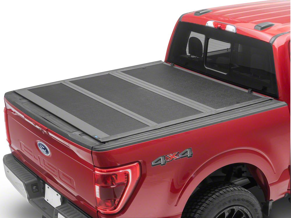 TruShield Low Profile Hard Tri-Fold Tonneau Cover (21-25 F-150 w/ 5-1/2-Foot Bed)