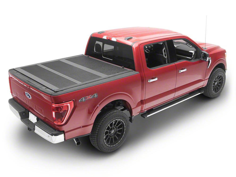 TruShield Low Profile Hard Tri-Fold Tonneau Cover (21-25 F-150 w/ 5-1/2-Foot Bed)