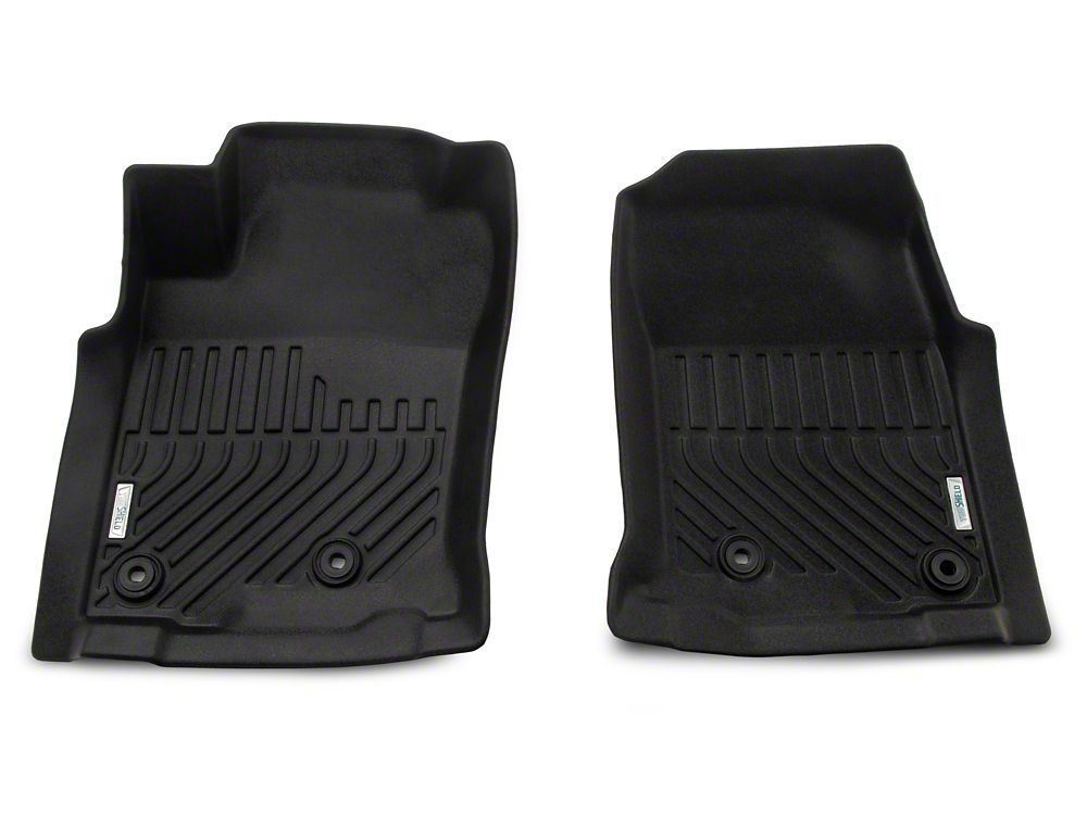 TruShield Precision Molded Front Floor Liners; Black (13-24 4Runner)