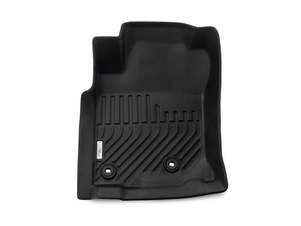 TruShield Precision Molded Front Floor Liners; Black (13-24 4Runner)