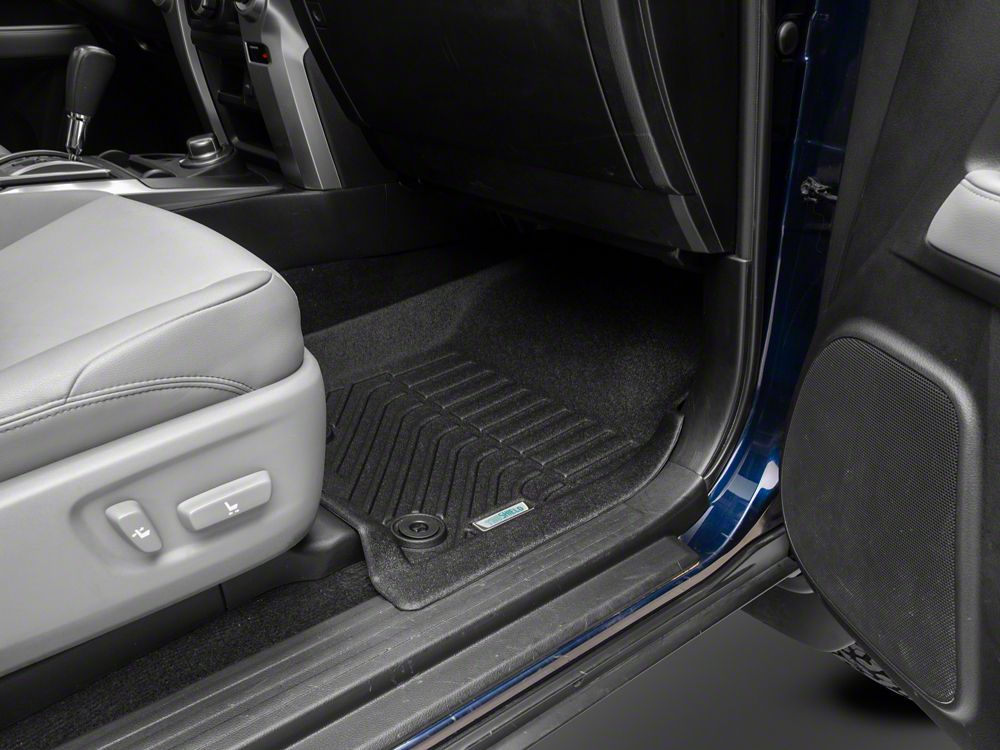 TruShield Precision Molded Front Floor Liners; Black (13-24 4Runner)