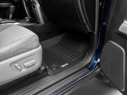 TruShield Precision Molded Front and Rear Floor Liners; Black (13-24 4Runner)