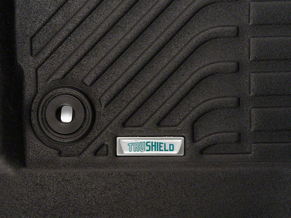 TruShield Precision Molded Front and Rear Floor Liners; Black (13-24 4Runner)