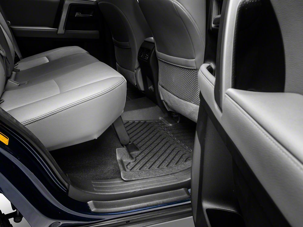 TruShield Precision Molded Front and Rear Floor Liners; Black (13-24 4Runner)
