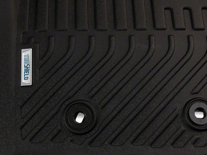 TruShield Precision Molded Front Floor Liners; Black (16-23 Tacoma)
