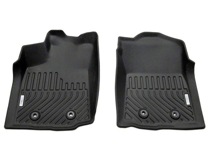 TruShield Precision Molded Front and Rear Floor Liners; Black (16-23 Tacoma Double Cab)