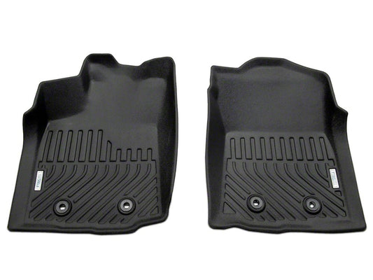 TruShield Precision Molded Front and Rear Floor Liners; Black (16-23 Tacoma Double Cab)