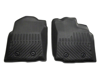 TruShield Precision Molded Front and Rear Floor Liners; Black (16-23 Tacoma Double Cab)