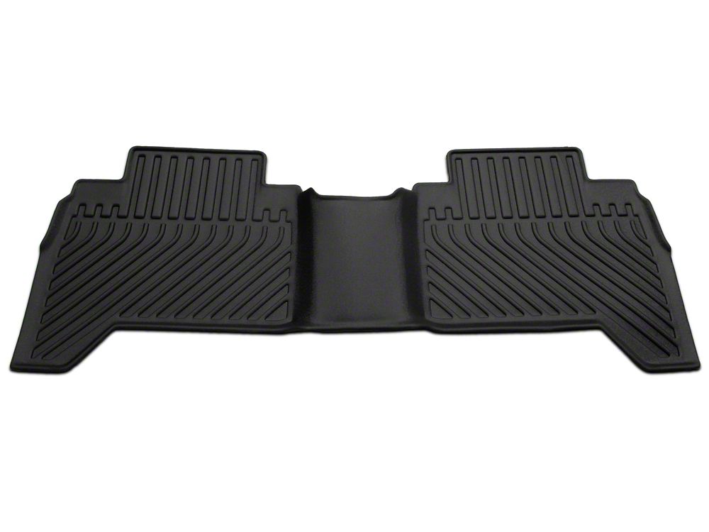 TruShield Precision Molded Front and Rear Floor Liners; Black (16-23 Tacoma Double Cab)