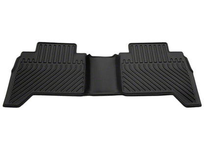 TruShield Precision Molded Front and Rear Floor Liners; Black (16-23 Tacoma Double Cab)