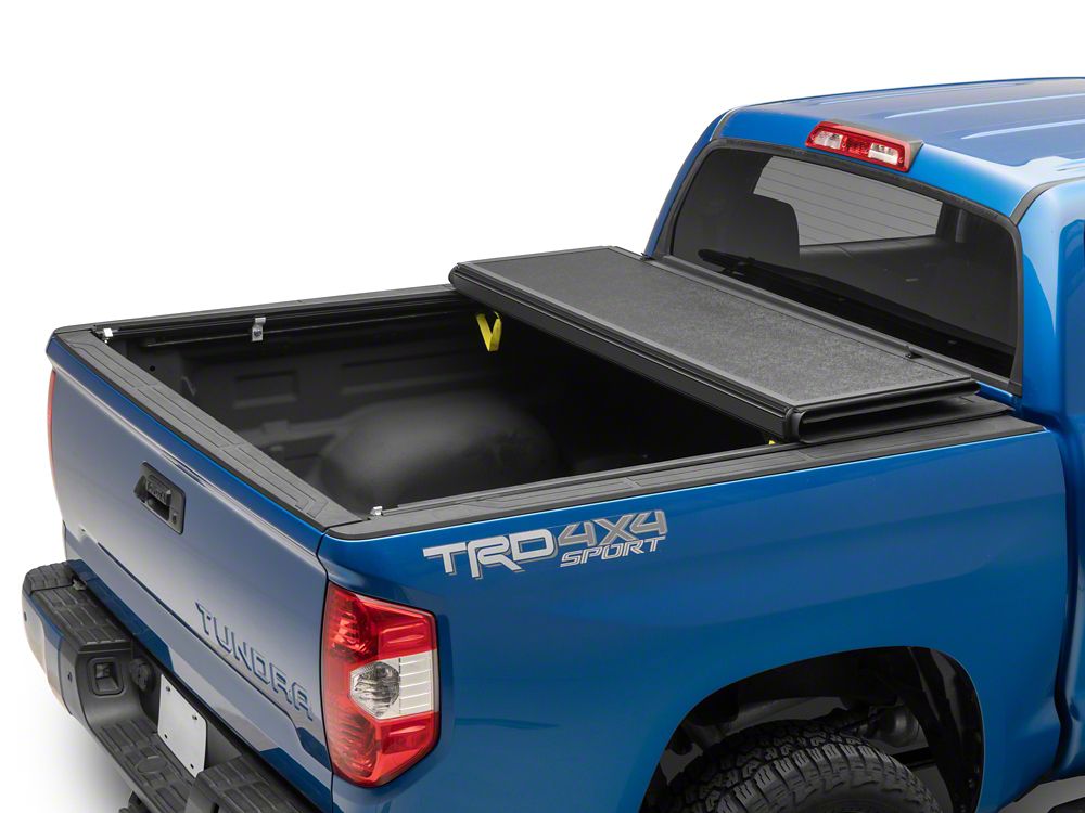 TruShield Low Profile Hard Tri-Fold Tonneau Cover (14-21 Tundra w/ 5-1/2-Foot Bed)