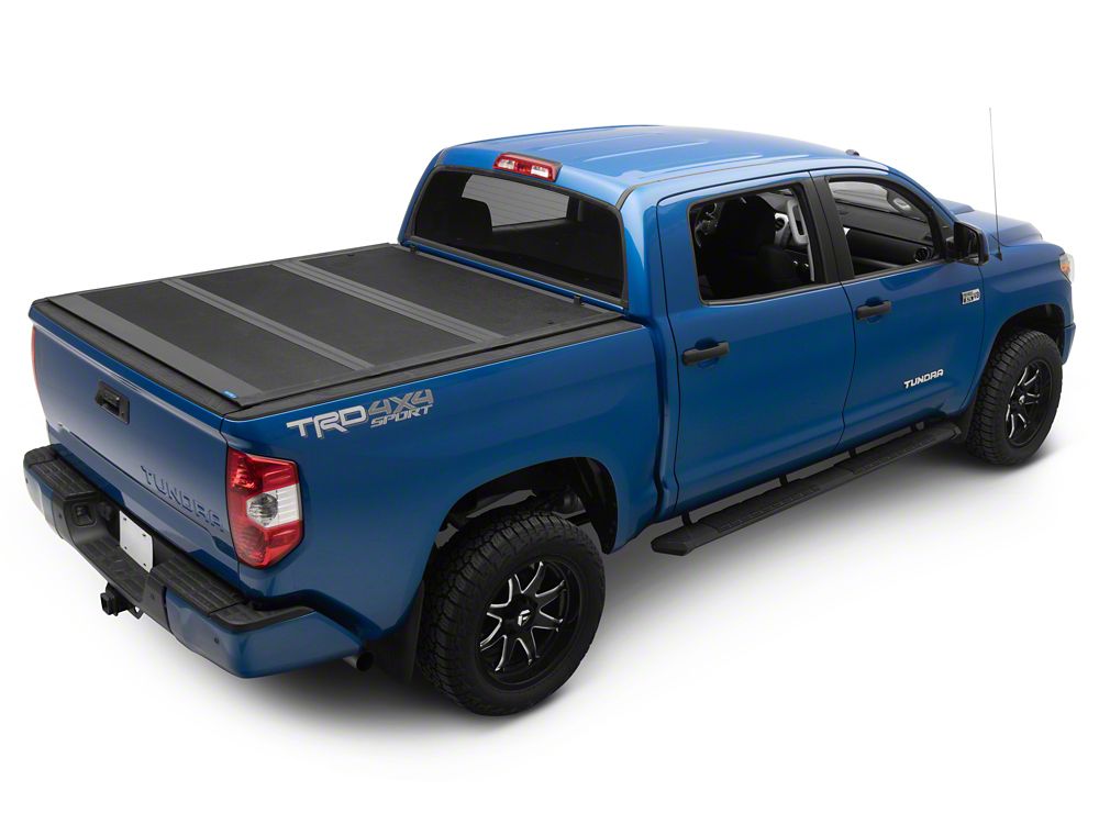 TruShield Low Profile Hard Tri-Fold Tonneau Cover (14-21 Tundra w/ 5-1/2-Foot Bed)