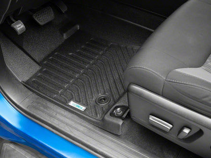 TruShield Precision Molded Front Floor Liners; Black (14-21 Tundra)