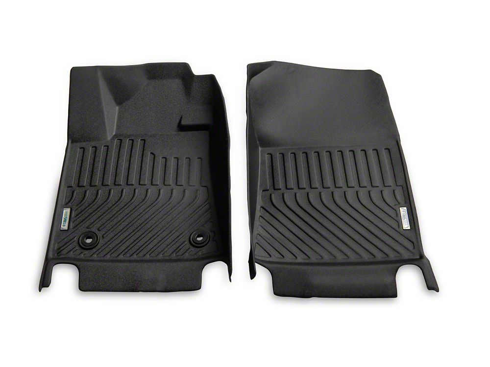 TruShield Precision Molded Front Floor Liners; Black (14-21 Tundra)