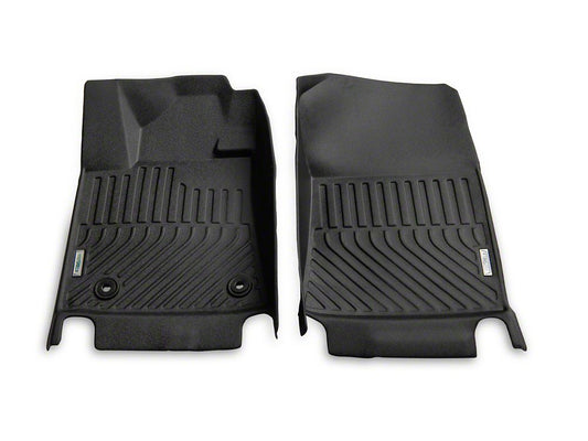 TruShield Precision Molded Front Floor Liners; Black (14-21 Tundra)